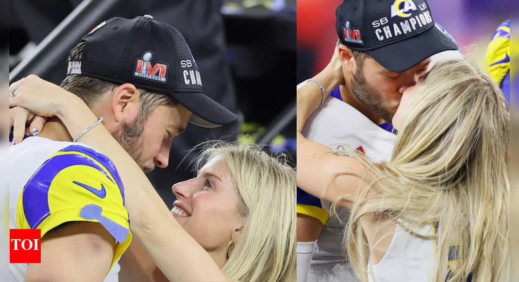 Matthew Stafford’s wife Kelly Stafford trolls him over papercut joke during Los Angeles Rams training camp: 'The drama was real'