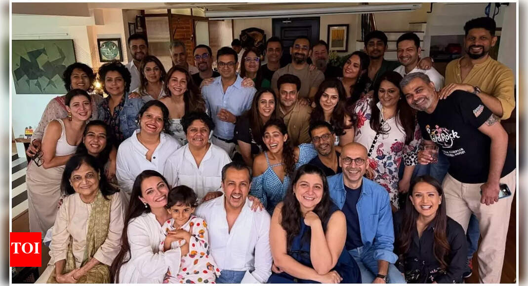 Dia Mirza celebrates husband Vaibhav Rekhi’s birthday with cozy family ...