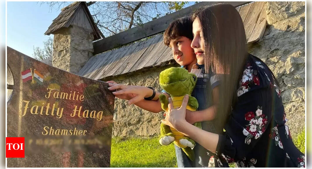 Celina visits late son’s grave, shares heartbreaking story
