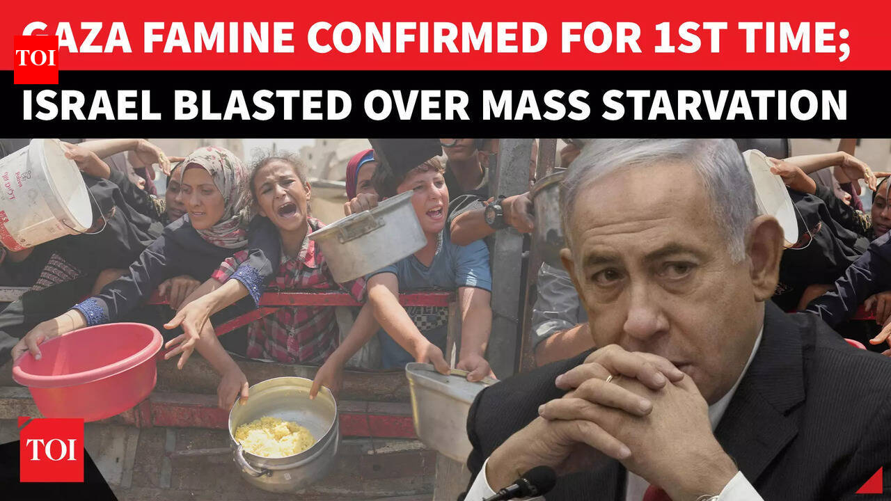 UN Confirms Gaza Famine; Israel Faces Fire For Blocking Gaza Aid ...