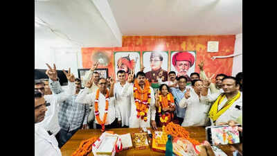 BJP wins two wards in bypolls