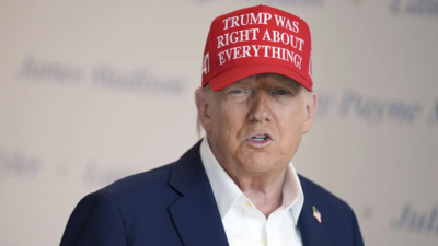 US president Donald Trump (AP) Trump’s tariff windfall: CBO projects $4 trillion deficit cut from revenues; could ease strain on US debt