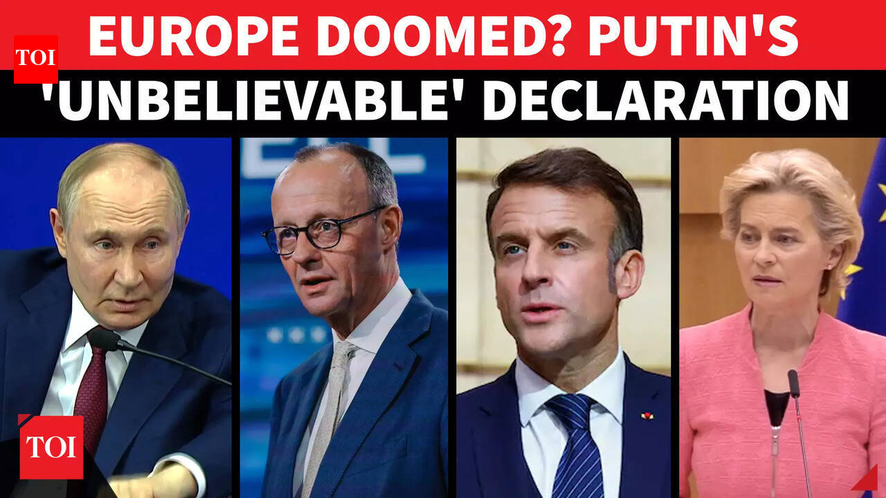 'Europe Lost Sovereignty': Putin Slams West Amid Ukraine Crisis, Then ...