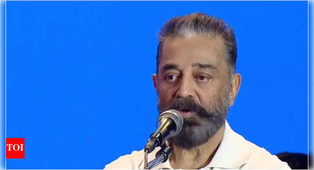 <div>Language row: 'No one should be forced to learn more,' says Kamal Hassan</div>