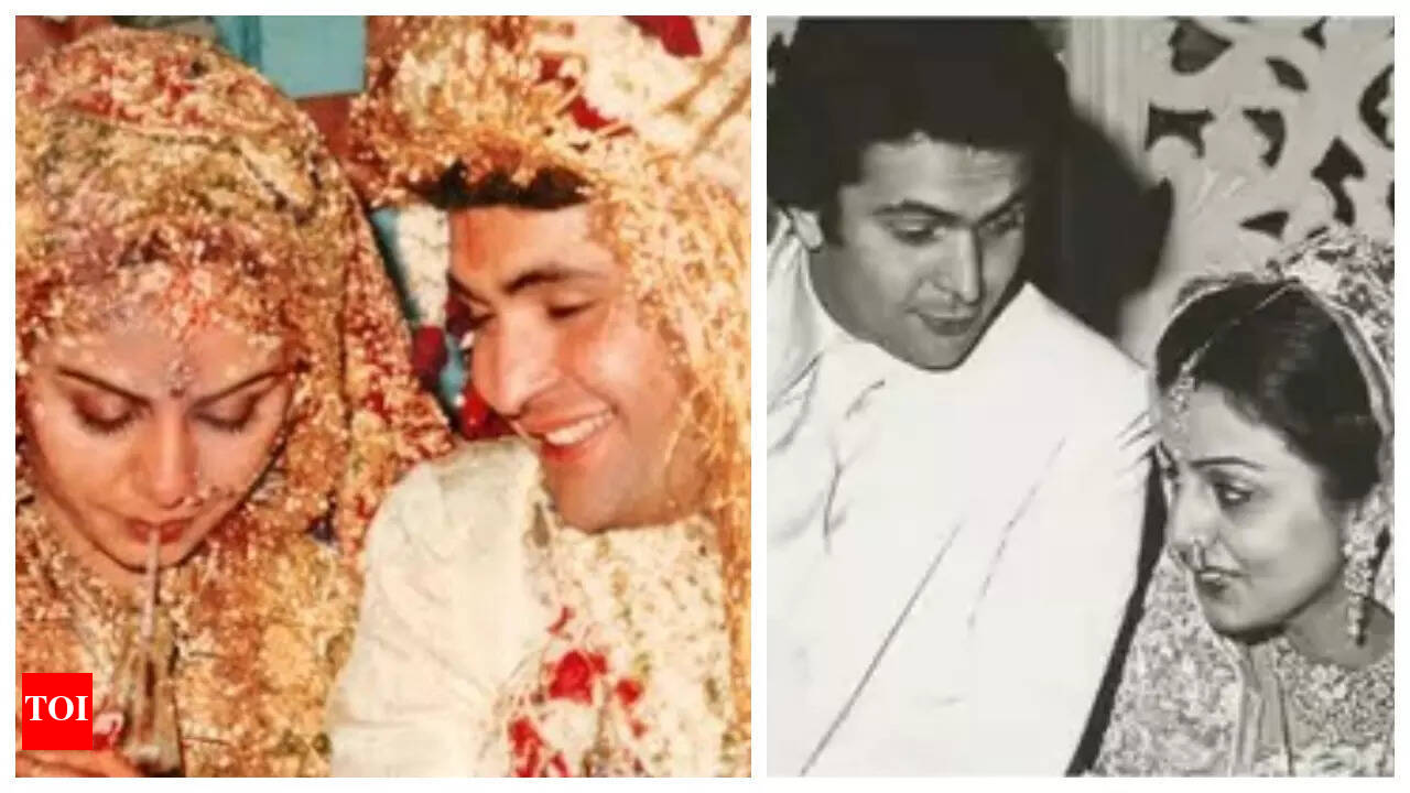 When both Neetu Kapoor and Rishi Kapoor fainted at their wedding: 'I was  drunk when I was taking pheras...' | - Times of India