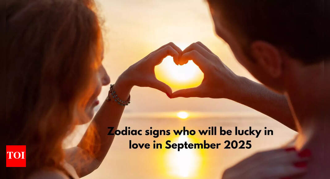 Zodiac signs who will be lucky in love in September 2025