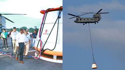  Isro completes key first integrated drop test