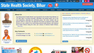  Notification for 1068 lab technician posts released at shs.bihar.gov.in; check details here