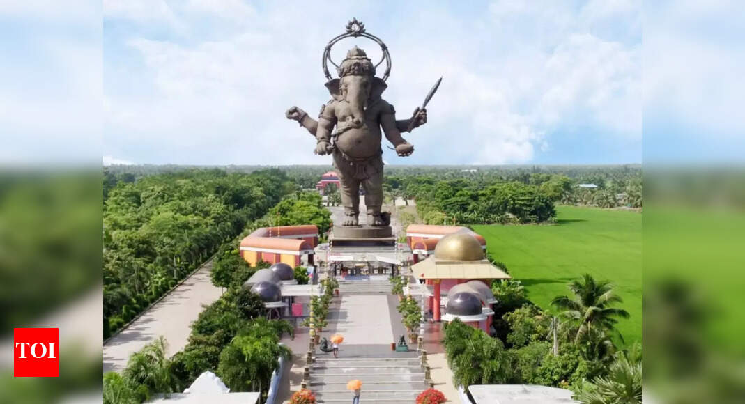 Not India but this country is home to the world’s tallest standing Ganesha statue; its name begins with the letter ‘T’