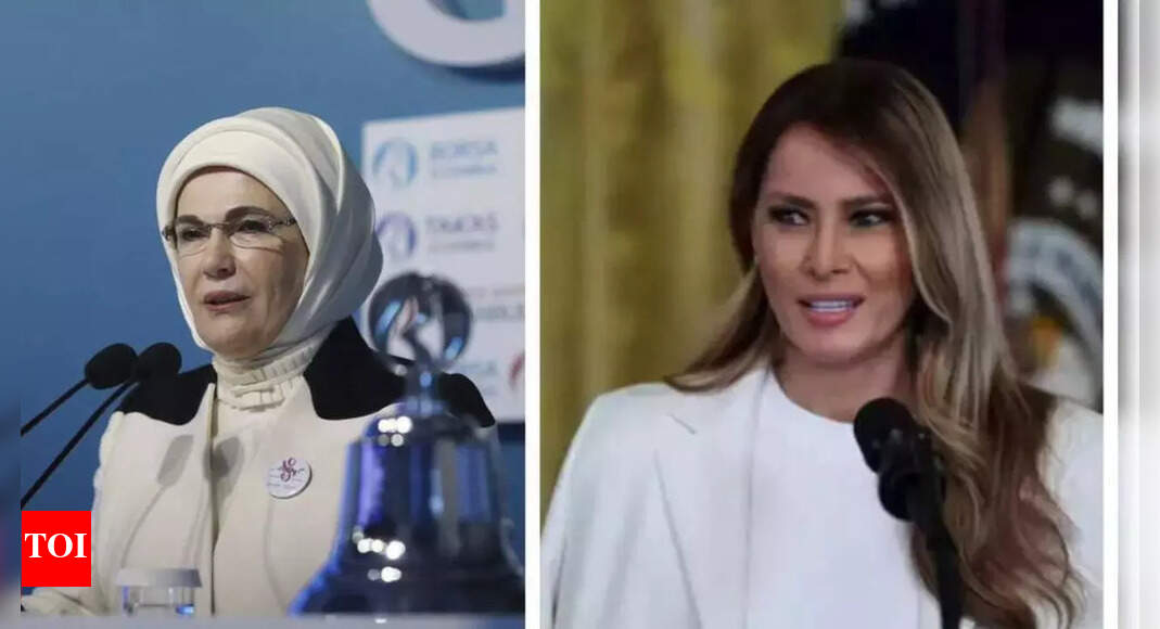 Emine Erdogan appeals to Melania Trump over Gaza's children