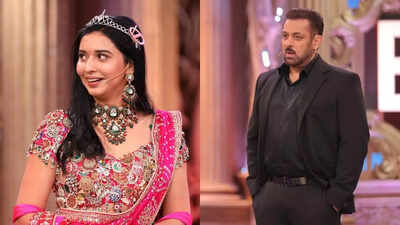Bigg Boss 19: Contestant Tanya Mittal asks host Salman Khan about his love  life; he reacts, “Saccha pyaar aaj tak kabhi hua nahi hai” - Times of India