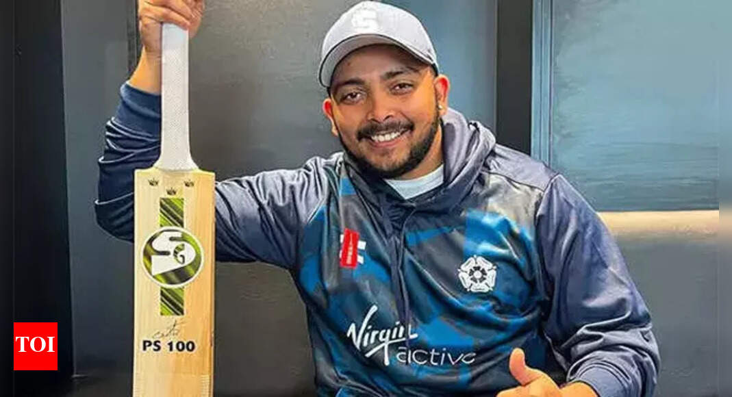 Prithvi Shaw’s comeback path continues: After debut hundred, he hits second fifty-plus rating for Maharashtra | Cricket Information – Occasions of India