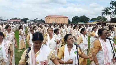 7,000 Howly women set record with Theonaam performance