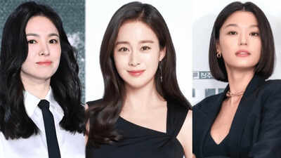 Actresses Kim Tae-hee, Jun Ji-hyun, and Song Hye-kyo get together to discuss aging and beauty