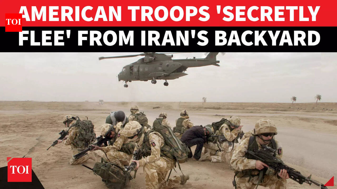 US Troops Withdraw From Iraq Bases; Surprise Move Amid Gaza War ...