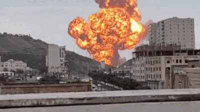 ‘Huge fireball’: Video shows large explosion after Israel strikes Yemen's capital — Watch