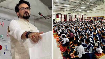 'Hanumanji first to travel to space': Anurag Thakur’s interaction with student sparks row; DMK says 'science is not mythology'