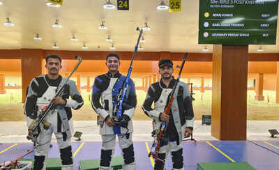  Aishwary Tomar gets over Paris with 3P gold