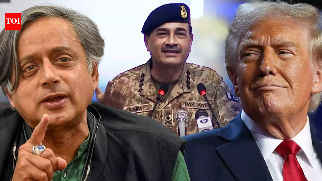 Shashi Tharoor Calls Trump’s Meeting With Pak Army Chief Asim Munir an ...