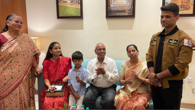 Astronaut Shubhanshu Shukla Returns To India, Receives Heroic Welcome At Delhi Airport