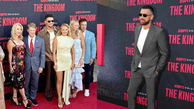 Travis Kelce, Patrick Mahomes, Andy Reid Lead ‘The Kingdom’ Red Carpet Premiere in Kansas City
