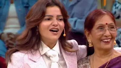  Rubina Dilaik’s mother-in-law graces the show to support the couple; Sudesh Lehri says, “Saas pe gayi hai”