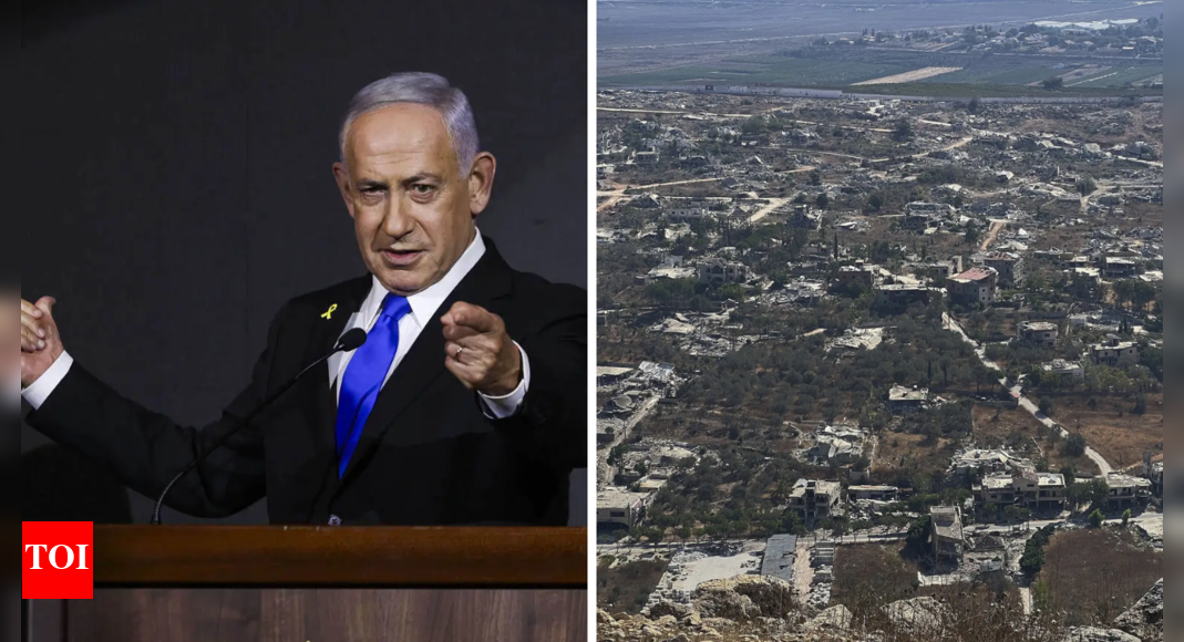 'Time for both to move forward': Netanyahu says Israel could withdraw from Lebanon; hails decision to disarm Hezbollah