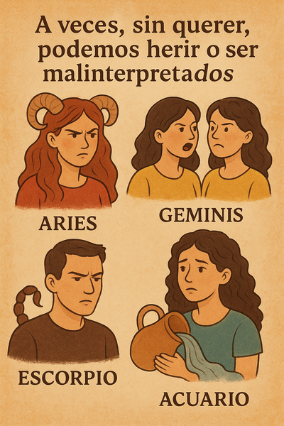 Cuando ser villano no es intencional: 4 signos zodiacales que lo hacen sin querer