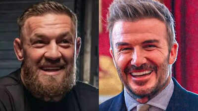 Conor McGregor and David Beckham share unforgettable yacht meeting during Italy holiday