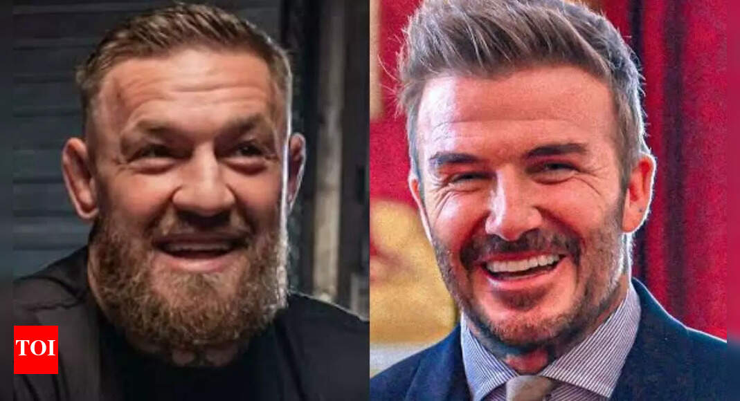 Conor McGregor and David Beckham share unforgettable yacht meeting during Italy holiday