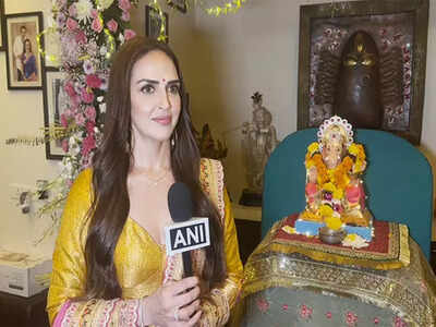 Esha Deol cherishes Ganesh Chaturthi as a family tradition, daughters carry it forward with dance and devotion