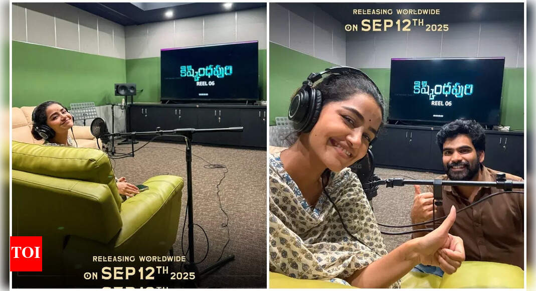Anupama Parmeswaran completes dubbing for bone-chilling horror thriller 'Kishkindhapuri'