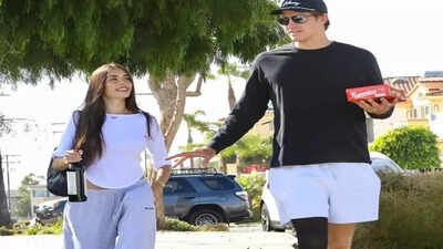 NFL star Justin Herbert sparks dating rumors with Pop sensation Madison Beer as they spotted together in Redondo Beach with wine in hand