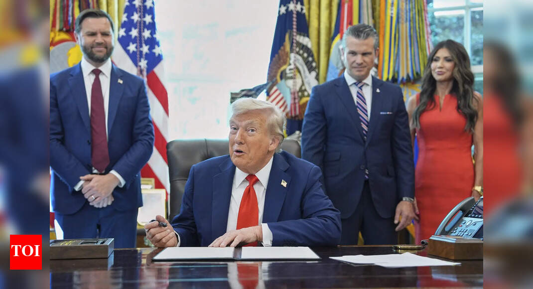 ‘They call me president of Europe’: Trump boasts from Oval Office | Watch