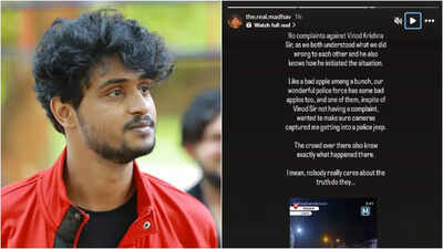 'Nobody really cares about the truth ' - Madhav Suresh clarifies police custody incident; says he has no complaint