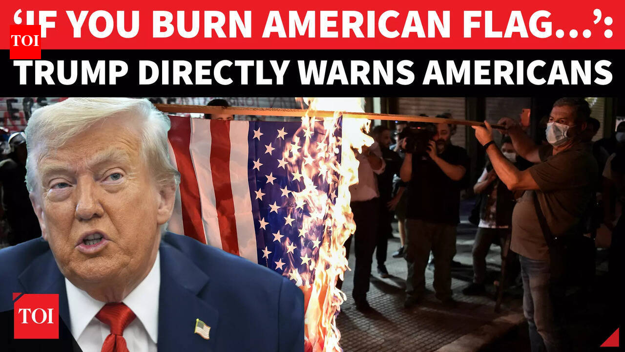 Trump Targets 'Flag Burning Americans', Free Speech Groups Warn Of ...
