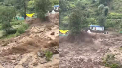 Doda hit by heavy rains: Landslides, mudslides, shooting stones disrupt connectivity; several link roads & Jammu-Srinagar highway closed