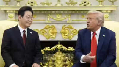  Why did Donald Trump bring them up with the South Korean President at the White House