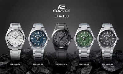 Casio launches its first automatic watch collection, Edifice EFK-100 series, in India