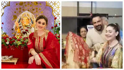 Shefali Jariwala's last Ganpati celebration with Parag Tyagi goes viral - See photos