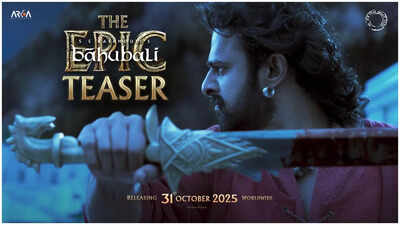 'Baahubali: The Epic' Teaser unveiled; Prabhas, Anushka Shetty, Rana Daggubati starrer invites audience to relive the saga in single film on 'biggest screens' - Watch