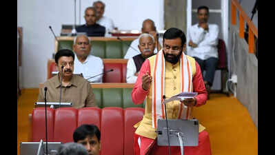 High drama during law and order debate in Haryana assembly
