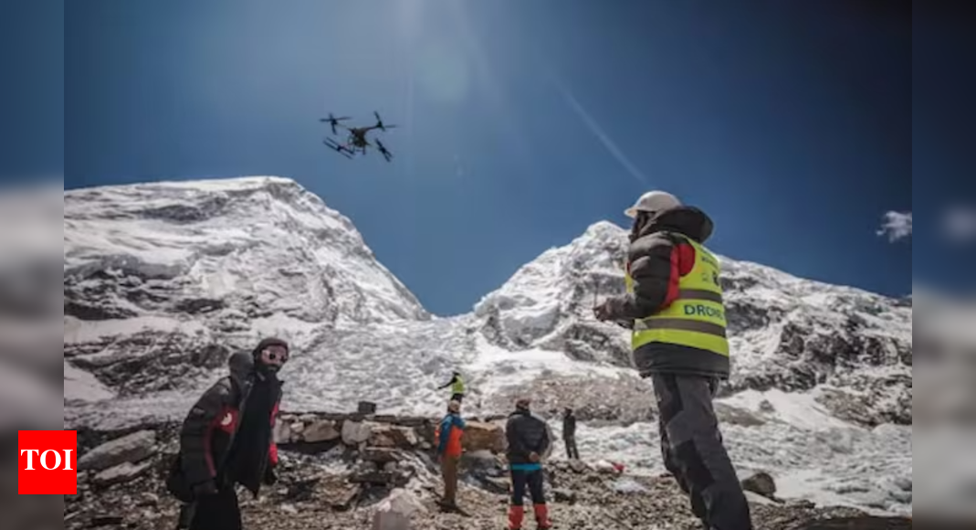 ‘World’s highest dumpster’ gets a fix: Drones airlift tonnes of trash from Mt Everest — how it works