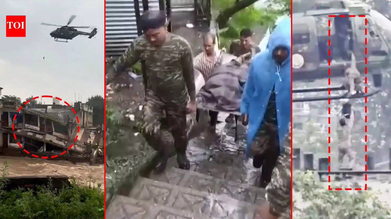 Viral Video Shows Indian Army’s Daring Air Rescue Before Punjab ...