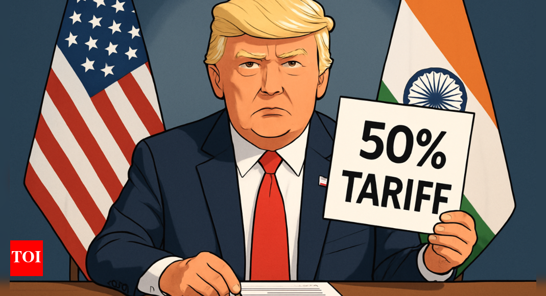 Trump’s 50% tariffs on India take effect: Industry analysts warn of fallout as export hubs brace for pain; trade deal still in limbo— key takeaways – Times of India