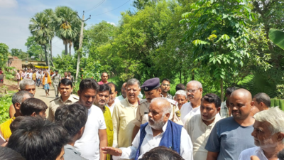 Bihar polls: Nitish govt minister hounded by mob after road tragedy visit; chased for 1km, car attacked