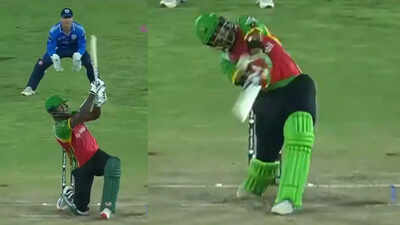 1 ball, 3 sixes, 22 runs! RCB batter draws unimaginable
