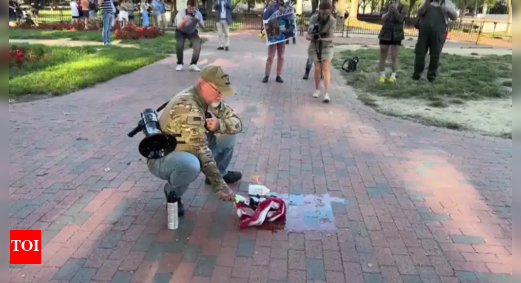 ‘It was my right as a citizen’: Flag-burning veteran challenges Trump order; says ‘will go to jail’