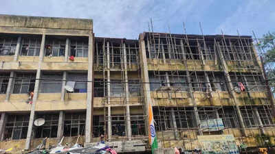 Leaking roofs, locked toilets: Life crumbles at this shelter