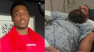 Syko Stu awake and giving health update in hospital after brutal attack by Raja Jackson in Los Angeles